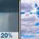 Monday: A 20 percent chance of showers before 11am.  Partly sunny, with a high near 70. South southwest wind 5 to 10 mph, with gusts as high as 15 mph. 